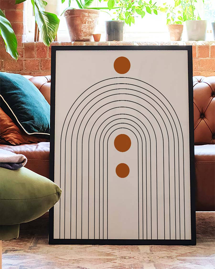 Modernes Bogen Poster – Modern Arch Alignment