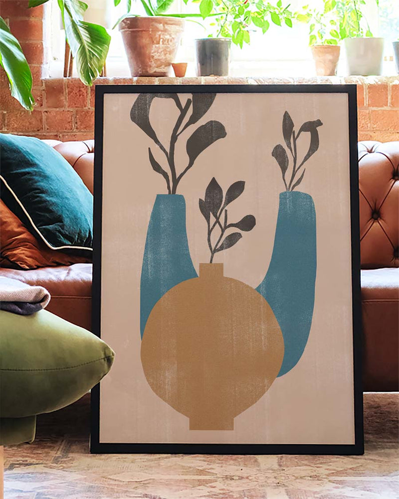 Moderne Botanische Komposition Poster – Modern Botanic Composition