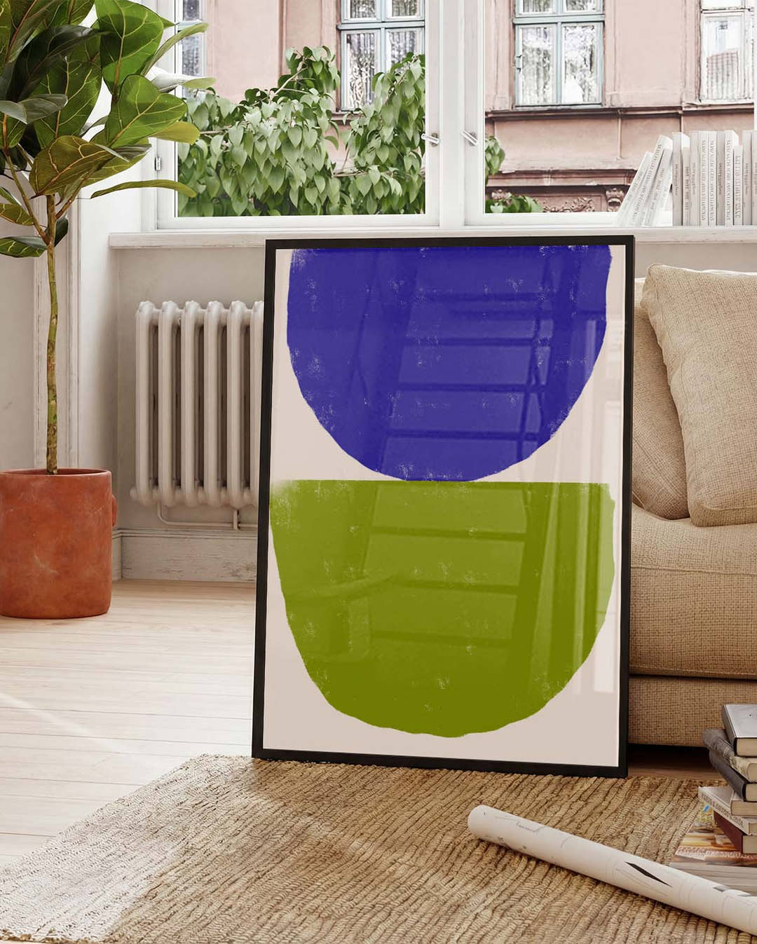 Moderne Color Balance Poster – Modern Color Balance