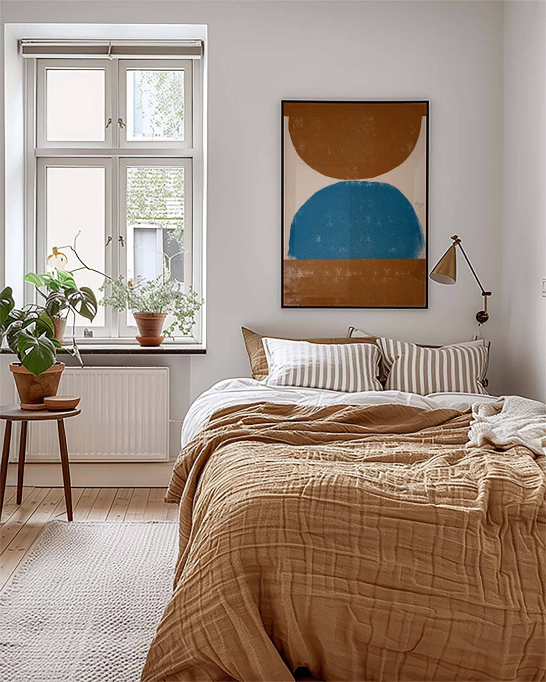 Modernes Farbblock Poster – Modern Color Block Stack