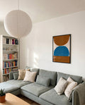 Modernes Farbblock Poster – Modern Color Block Stack
