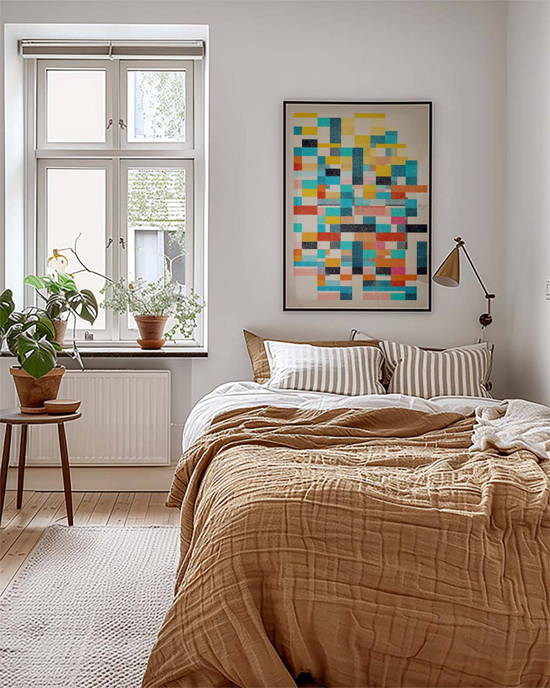 Modernes Mosaik Poster – Modern Color Mosaic