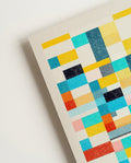 Modernes Mosaik Poster – Modern Color Mosaic