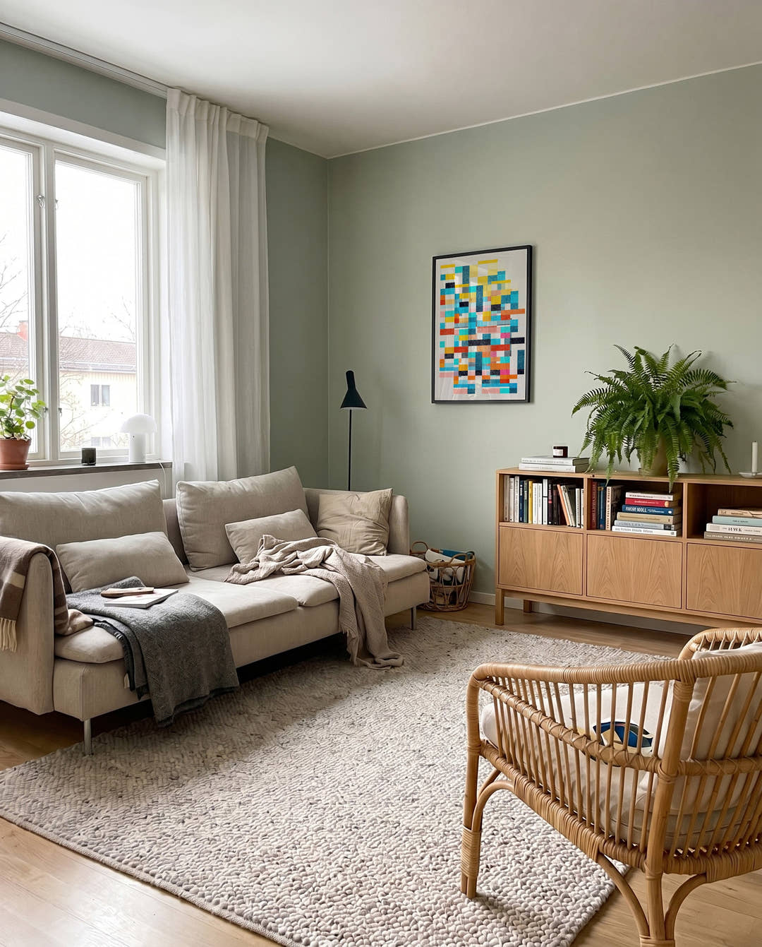 Modernes Mosaik Poster – Modern Color Mosaic