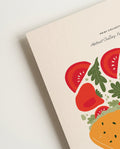 Food Illustration Poster – Modern Food Composition