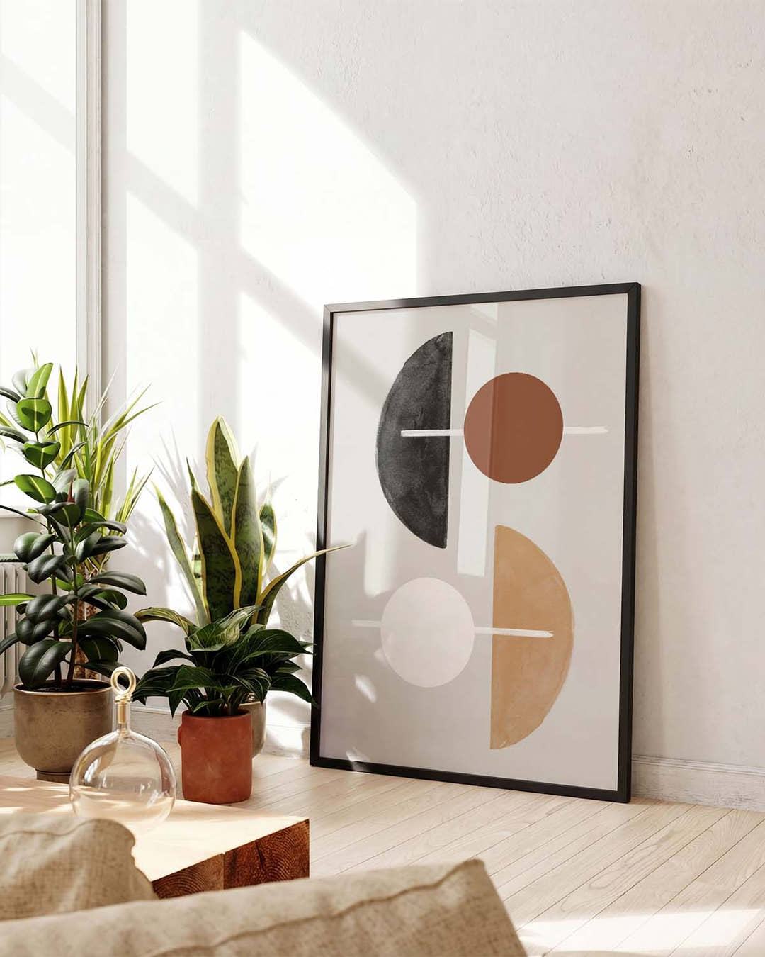 Modernes Geometrie Poster – Modern Geometric Balance