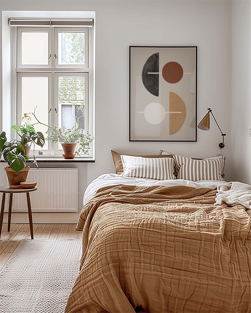 Modernes Geometrie Poster – Modern Geometric Balance