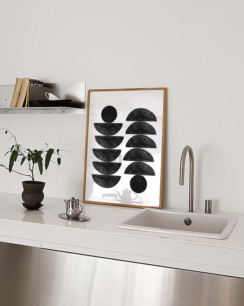 Modernes Geometrisches Muster Poster – Modern Geometric Pattern