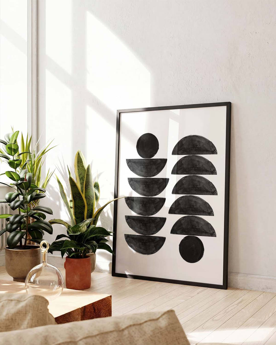 Modernes Geometrisches Muster Poster – Modern Geometric Pattern