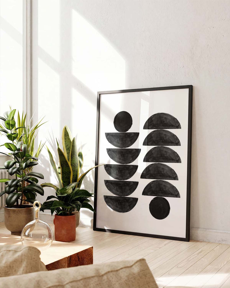 Modernes Geometrisches Muster Poster – Modern Geometric Pattern