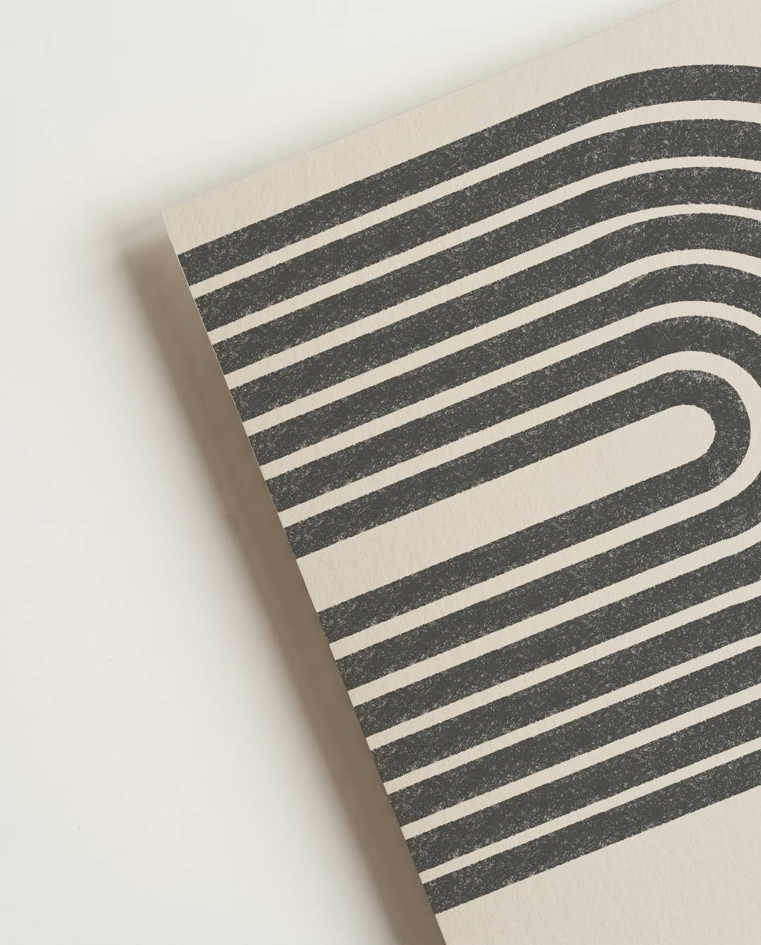 Moderne Linien Wellen Poster – Modern Line Waves