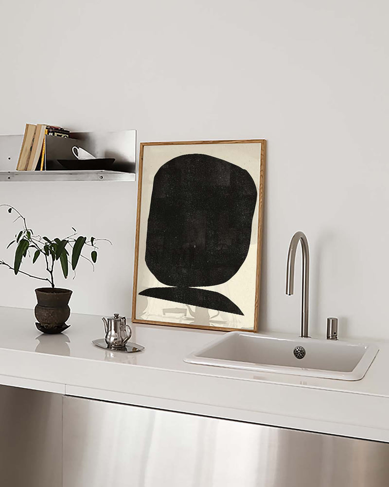 Modern Minimal Silhouette Poster – Modern Minimal Silhouette
