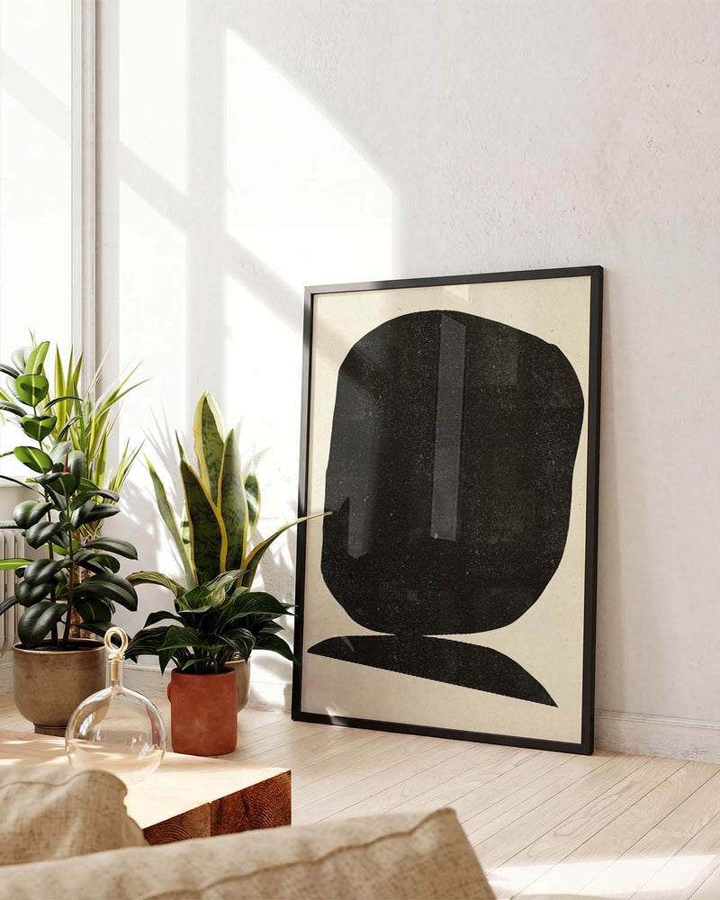 Modern Minimal Silhouette Poster – Modern Minimal Silhouette