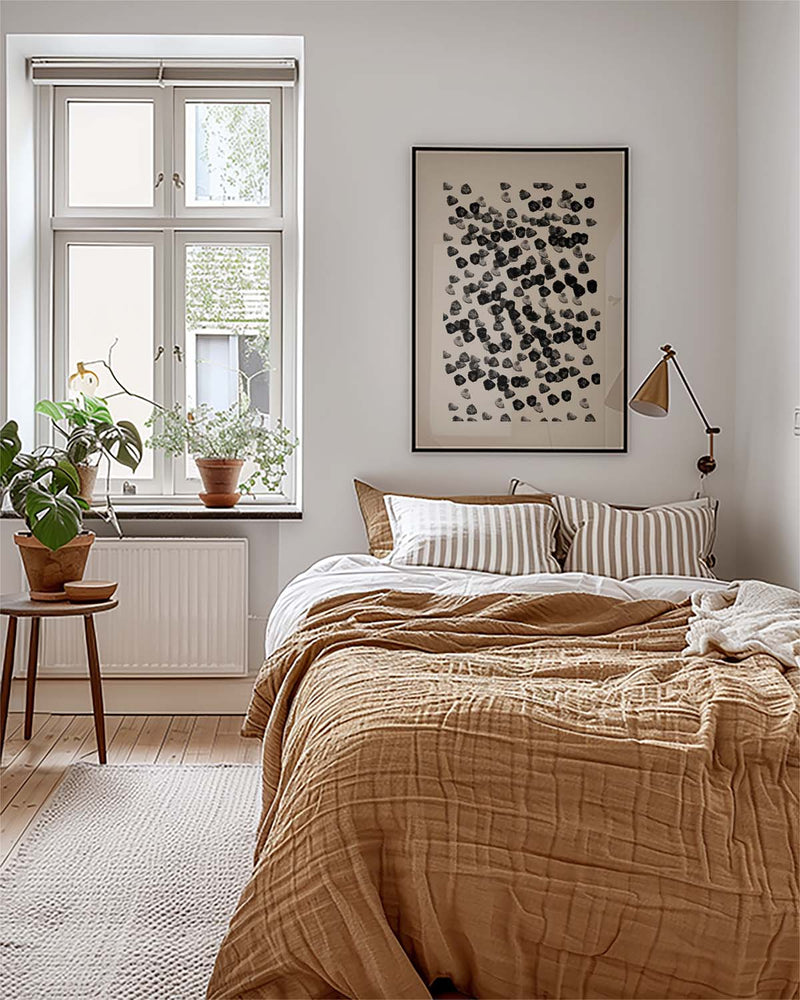 Modernes Sprenkel Poster – Modern Speckle Composition