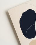 Modernes Farbduo Poster – Modernes Farbduo Abstrakt