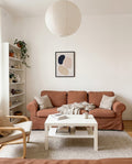 Modernes Farbduo Poster – Modernes Farbduo Abstrakt
