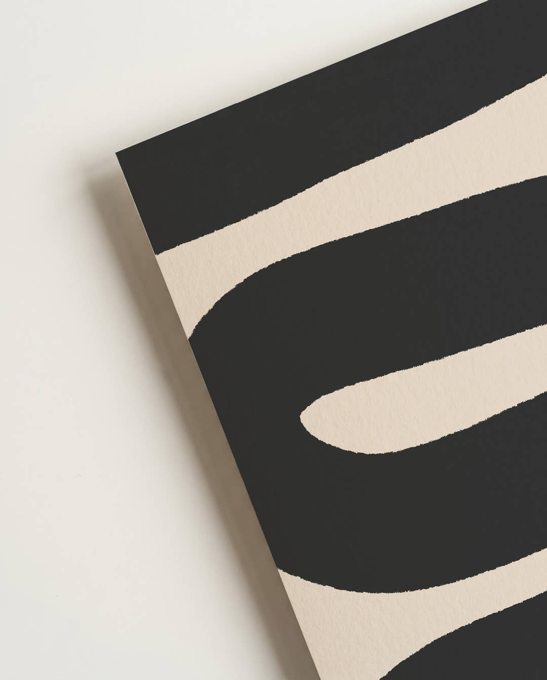 Modernes Schwarz Signal Poster – Modernes Schwarzsignal