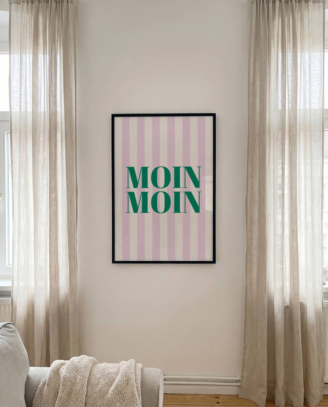 Moin, Moin | Typografie Poster