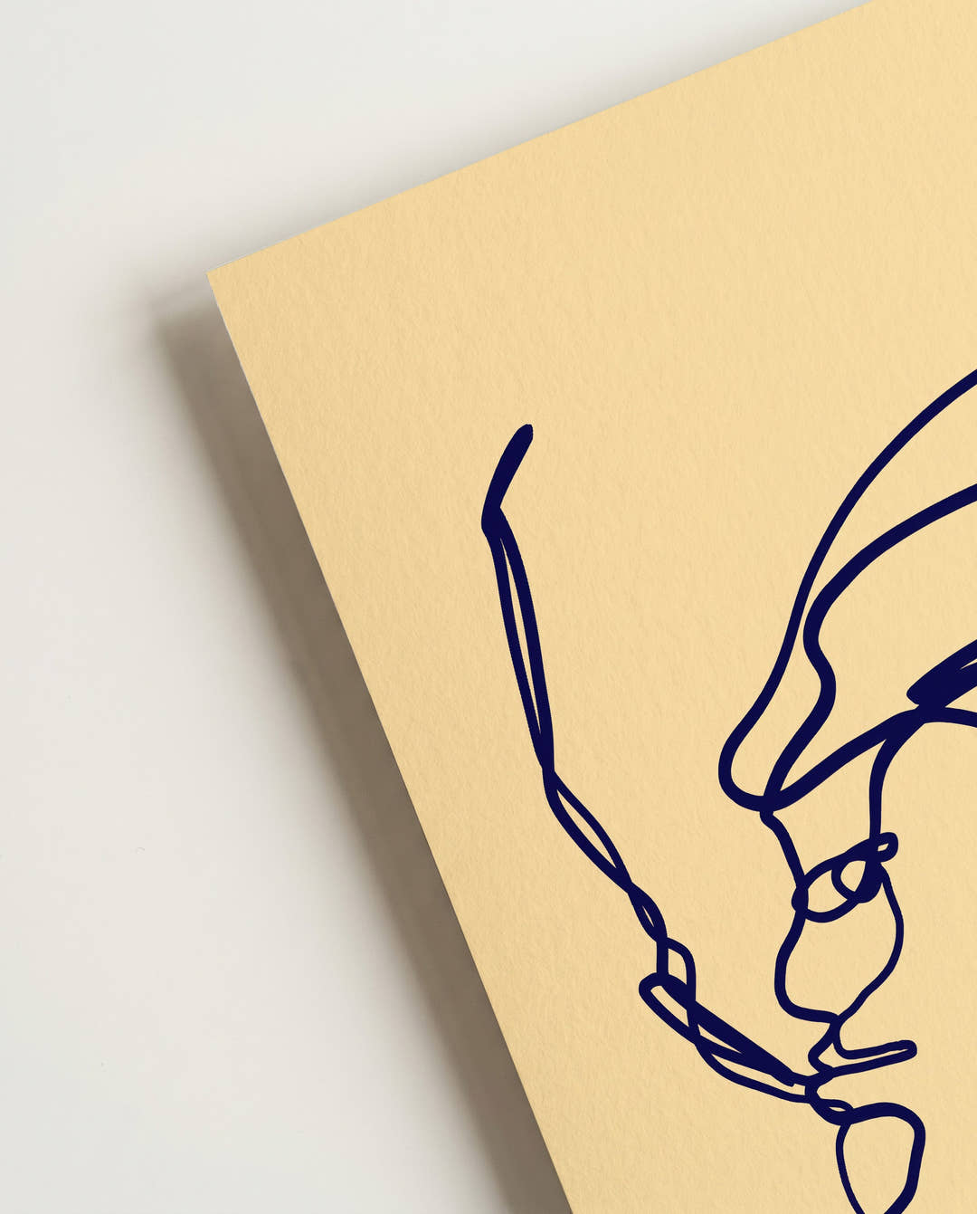 Mucho Gusto | Line Art Poster