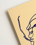 Mucho Gusto | Line Art Poster