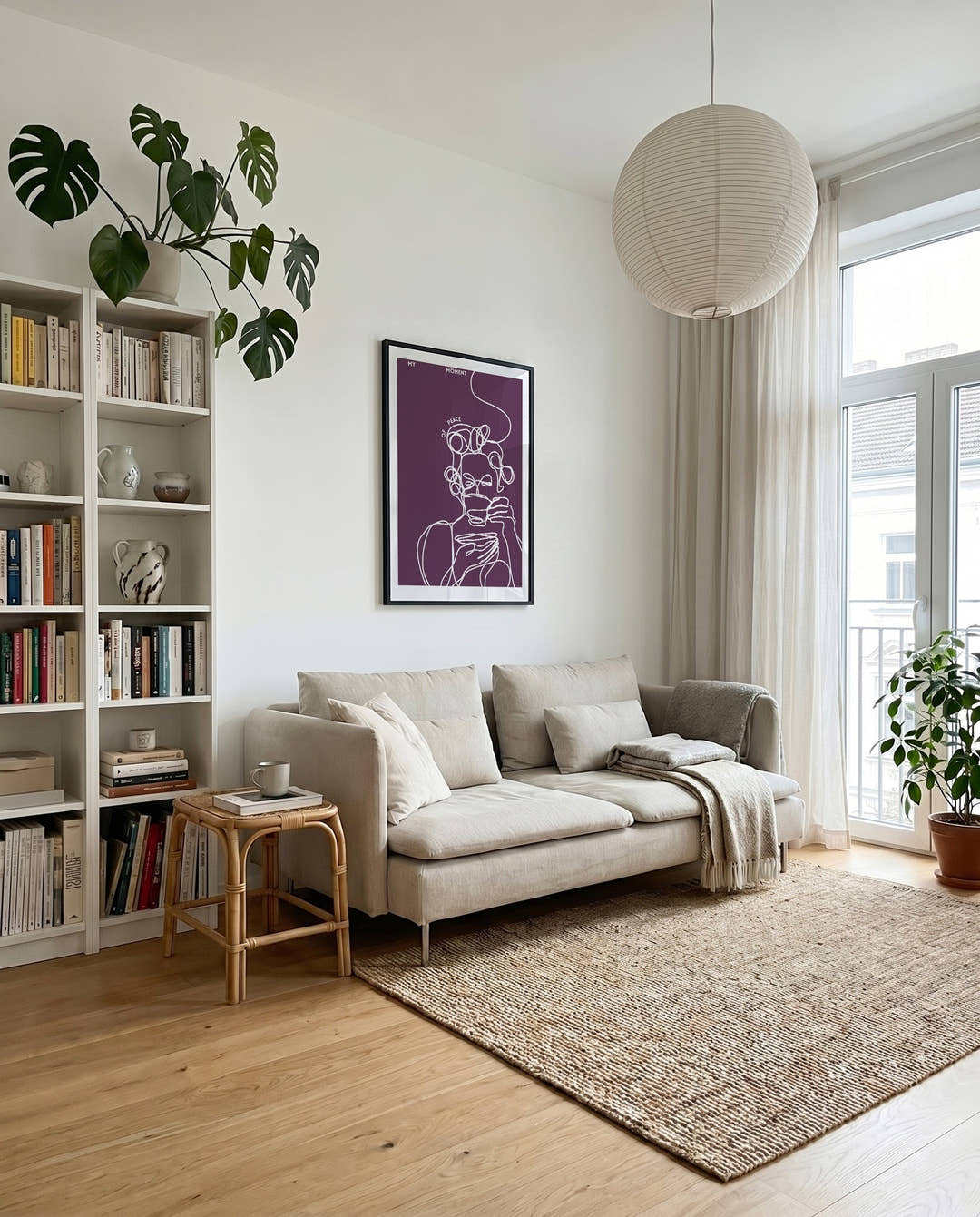 My Moment | Line Art Poster