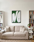 NO | Bold Minimalist Typografie Poster