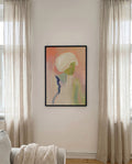 No More Questions | Modernes Portrait-Poster