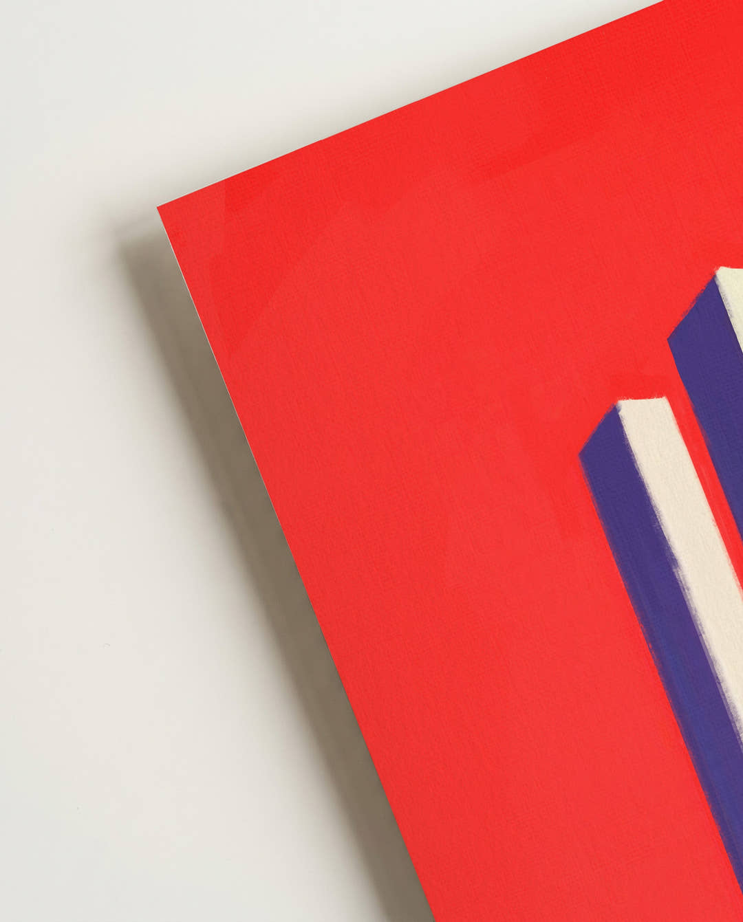 No One Came | Moderne Abstraktkunst Poster