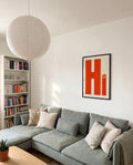 Oh, Hi | Typografie Poster