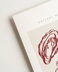 Oyster Affairs | Minimalistisches Line-Art-Poster
