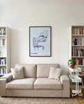 LB – Pacific Shrimp | Line Art Poster