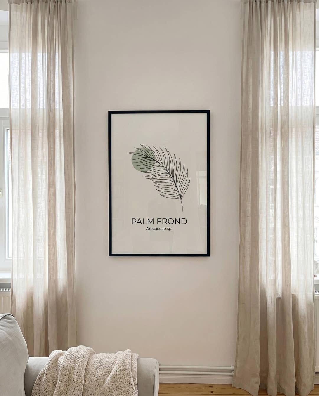 Palmblatt Dekorationsposter – Palm Frond