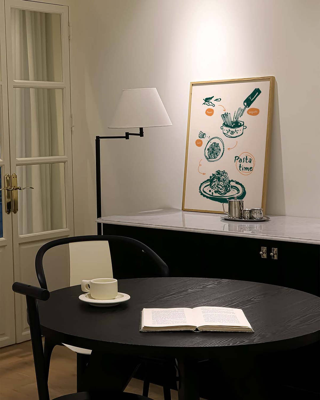 Italienisches Food Poster – Pasta Time