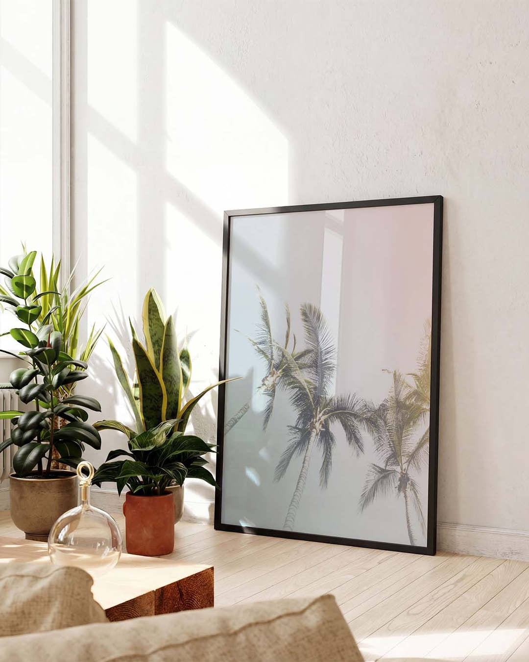 Pastell Palmen Poster – Pastel Palm Dream