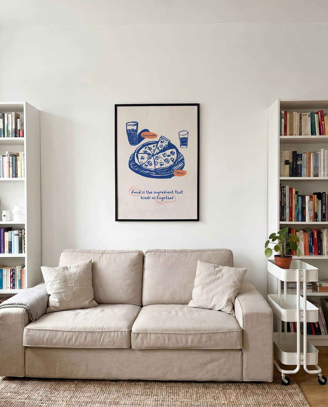 Pizza Food Poster – Pizza Night