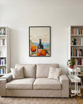 Pomodori al Sole | Mediterrane Stillleben-Illustration Poster