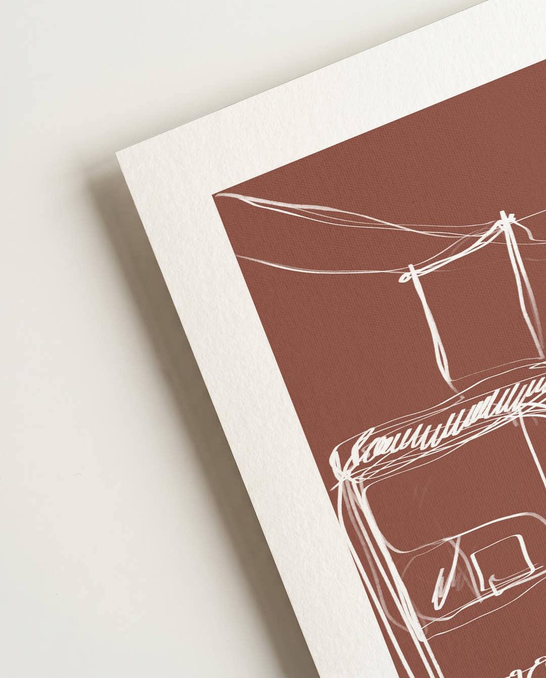 Prag | Line Art Poster