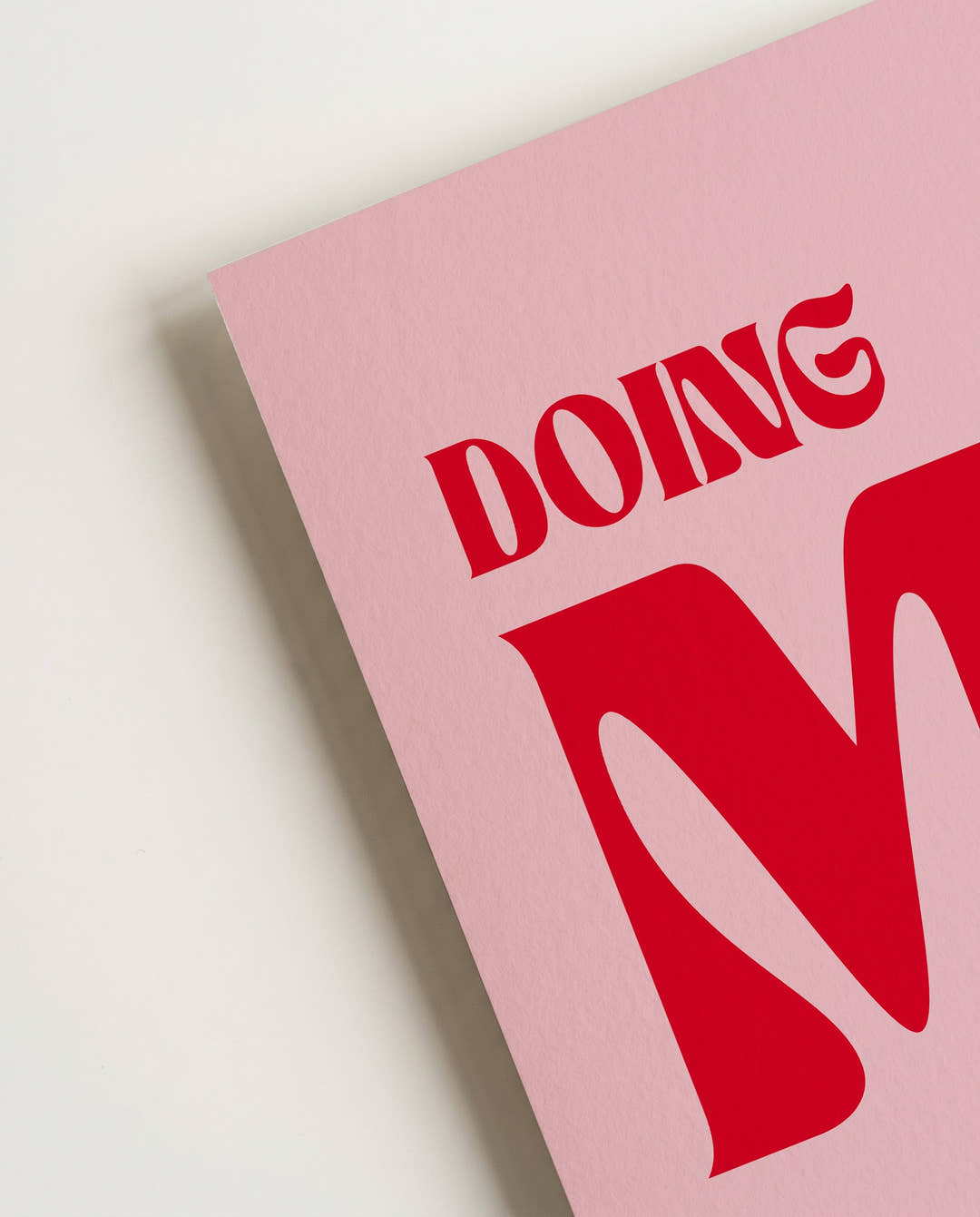 Pretending | Typografie Poster