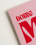 Pretending | Typografie Poster