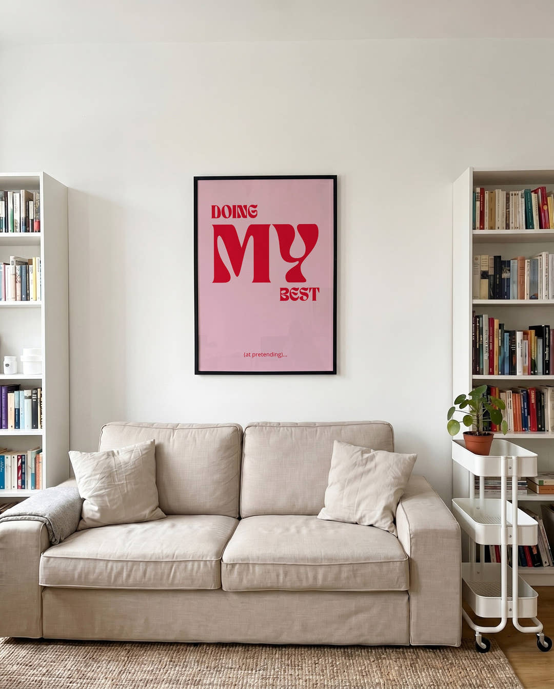 Pretending | Typografie Poster