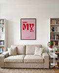 Pretending | Typografie Poster
