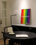 Rainbow Bauhaus Poster
