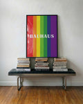 Rainbow Bauhaus Poster