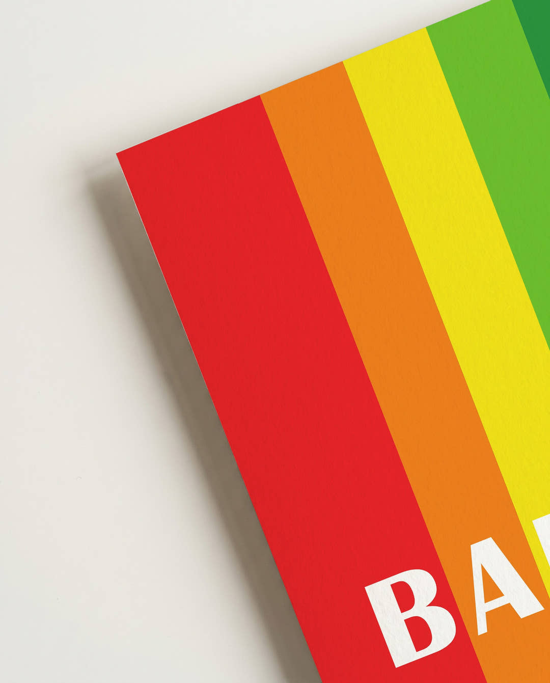 Rainbow Bauhaus Poster