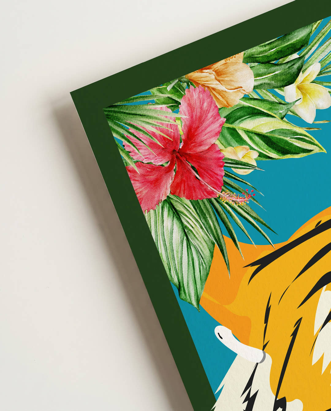 Rave on Tiger | Illustration Poster