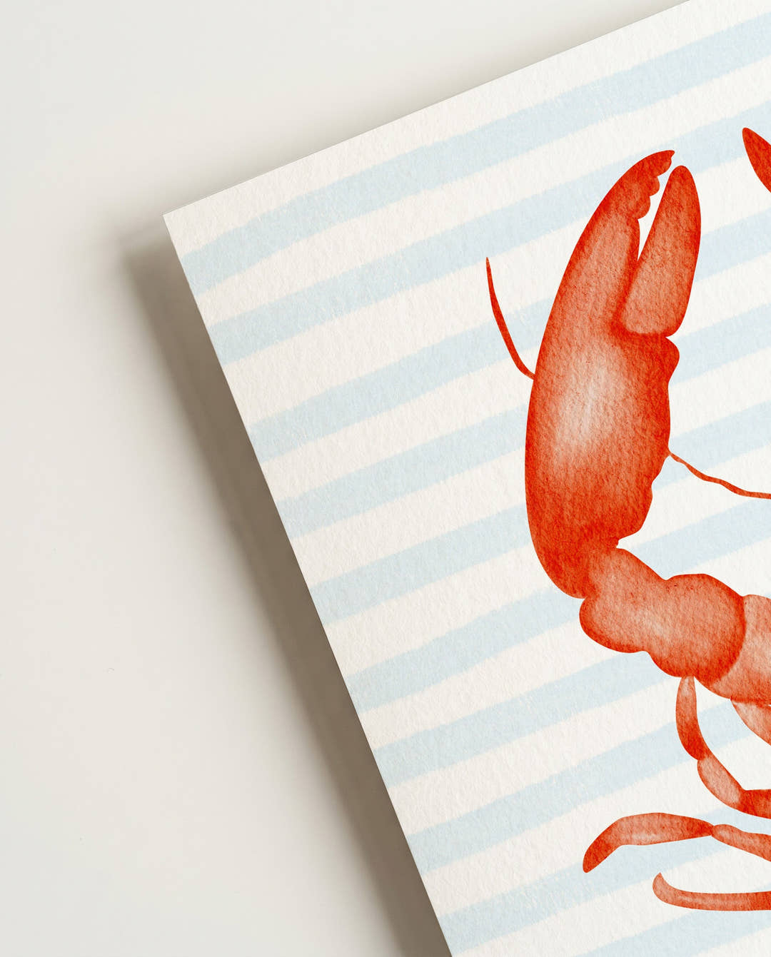 Maritimes Tier Poster – Red Lobster Illustration
