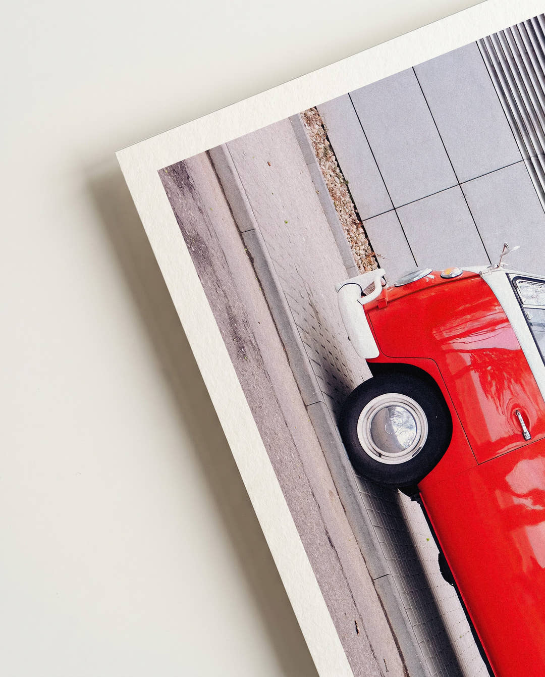 Red Van | Car Photography Poster