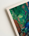 Rehe im Walde II – Franz Marc | Kunstposter
