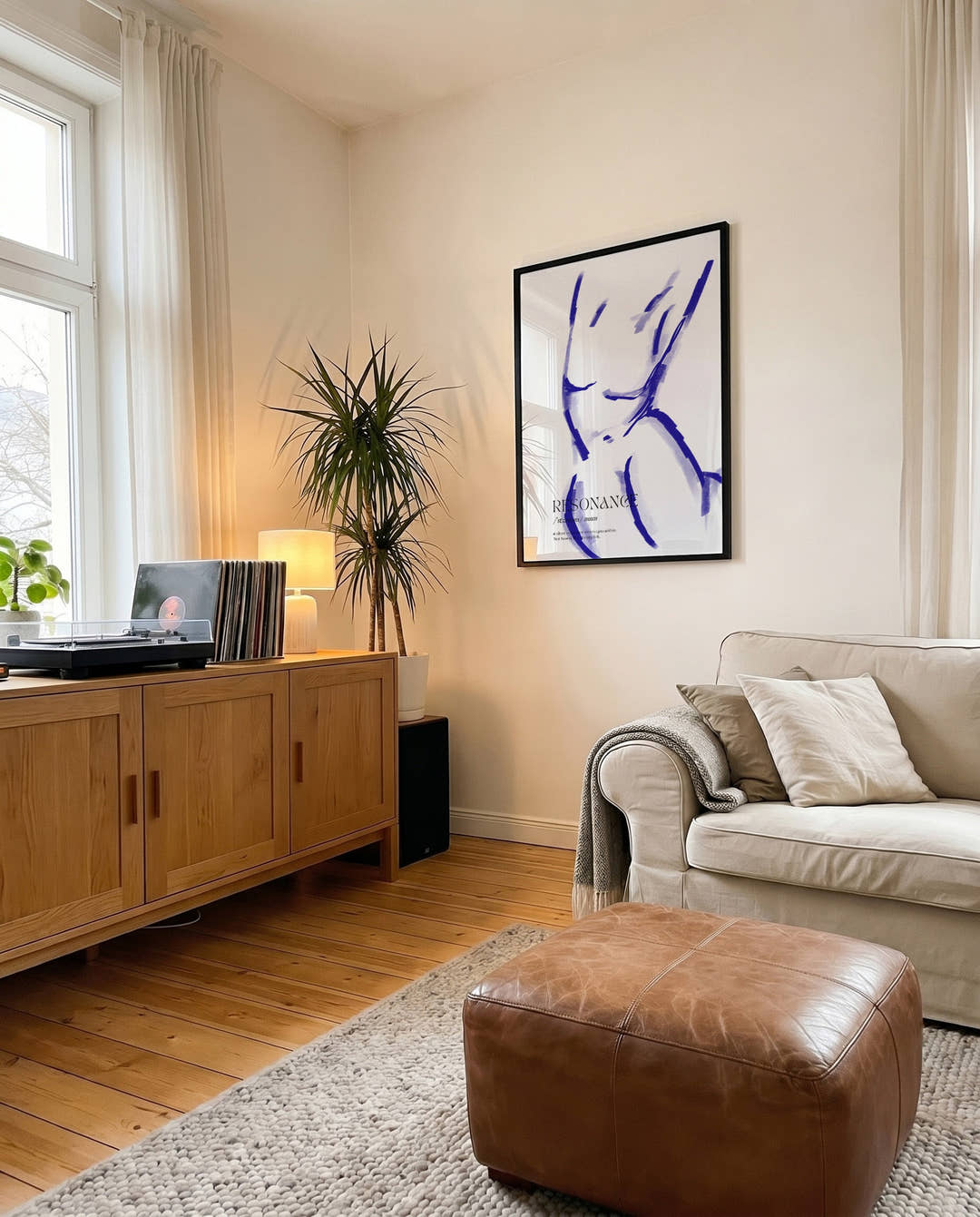 Resonance | Modernes Figuren-Poster