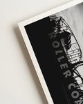Rollercoaster | Retro Photography Poster